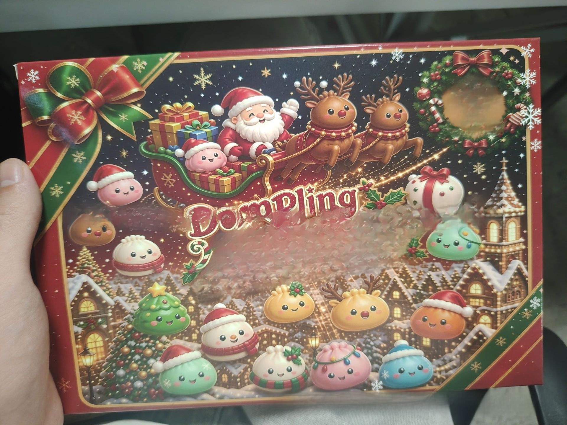 Christmas Squishies Advent Calendar 24 Days Squishy Toy Holiday Countdown