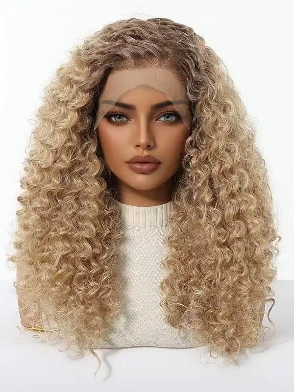 13x4 Lace Front Long Curly Wig, Middle Part, 20 to 40 Inch