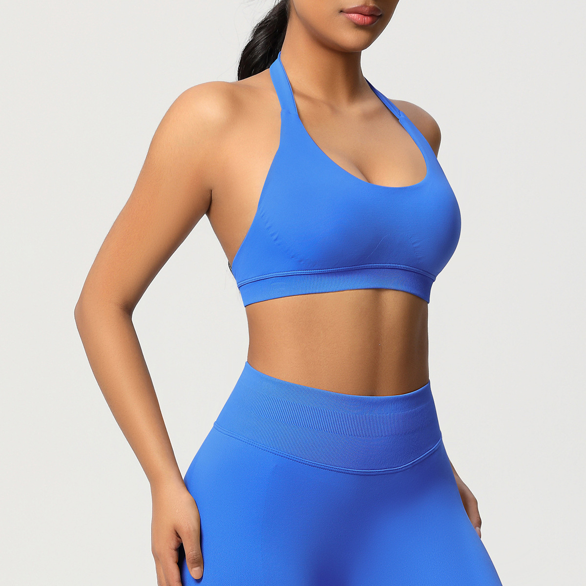 Women's Seamless Sports Bra and Leggings Set