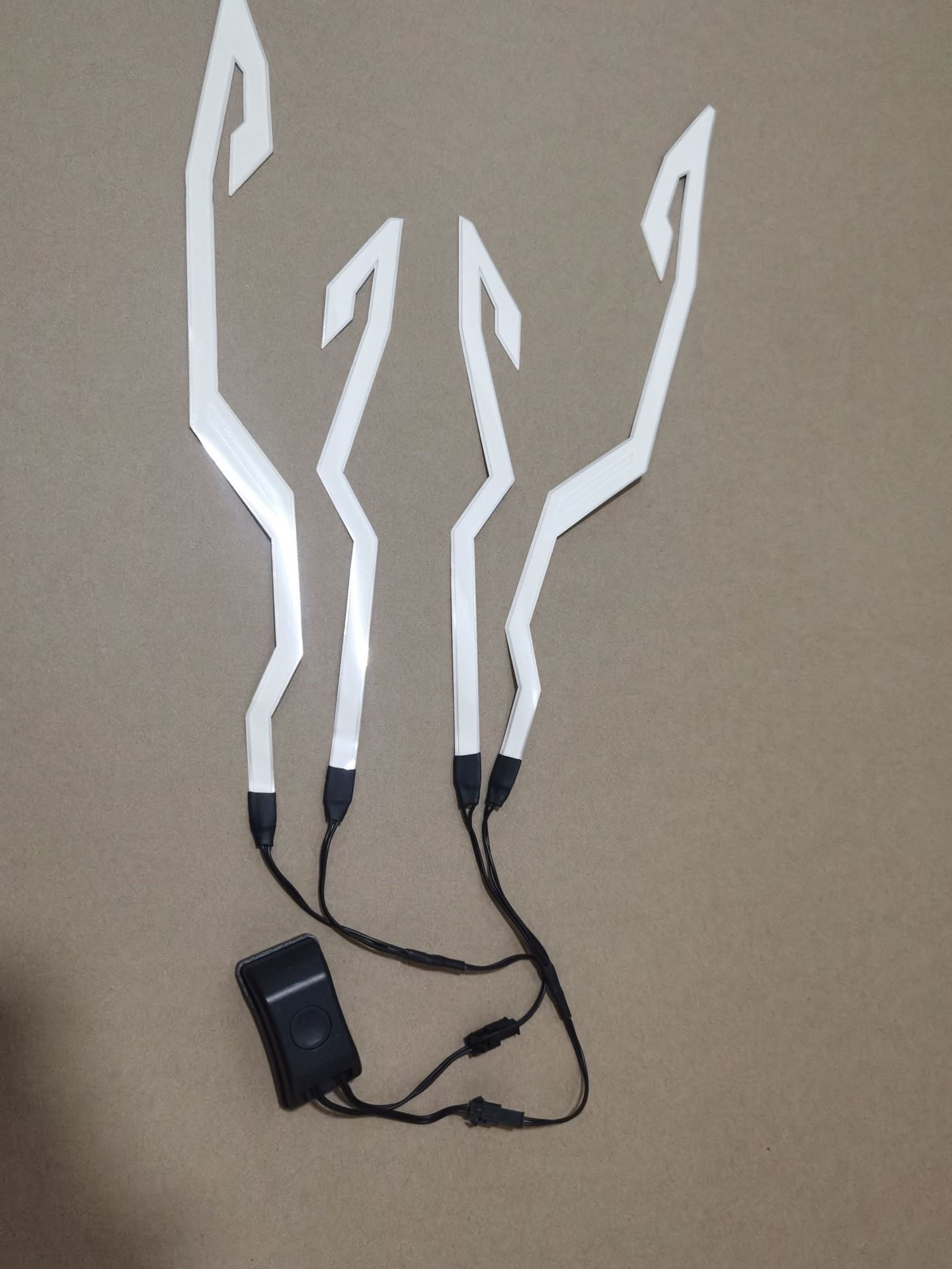 Self-Adhesive EL Light Strip for Motorcycle Helmets