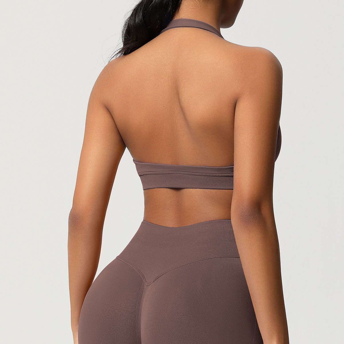 Women's Seamless Sports Bra and Leggings Set