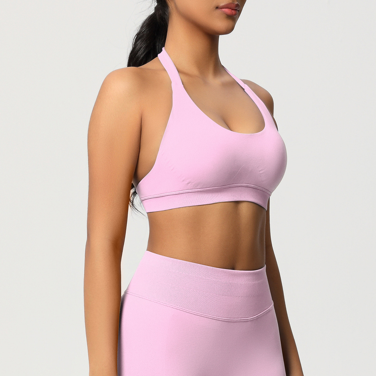 Women's Seamless Sports Bra and Leggings Set
