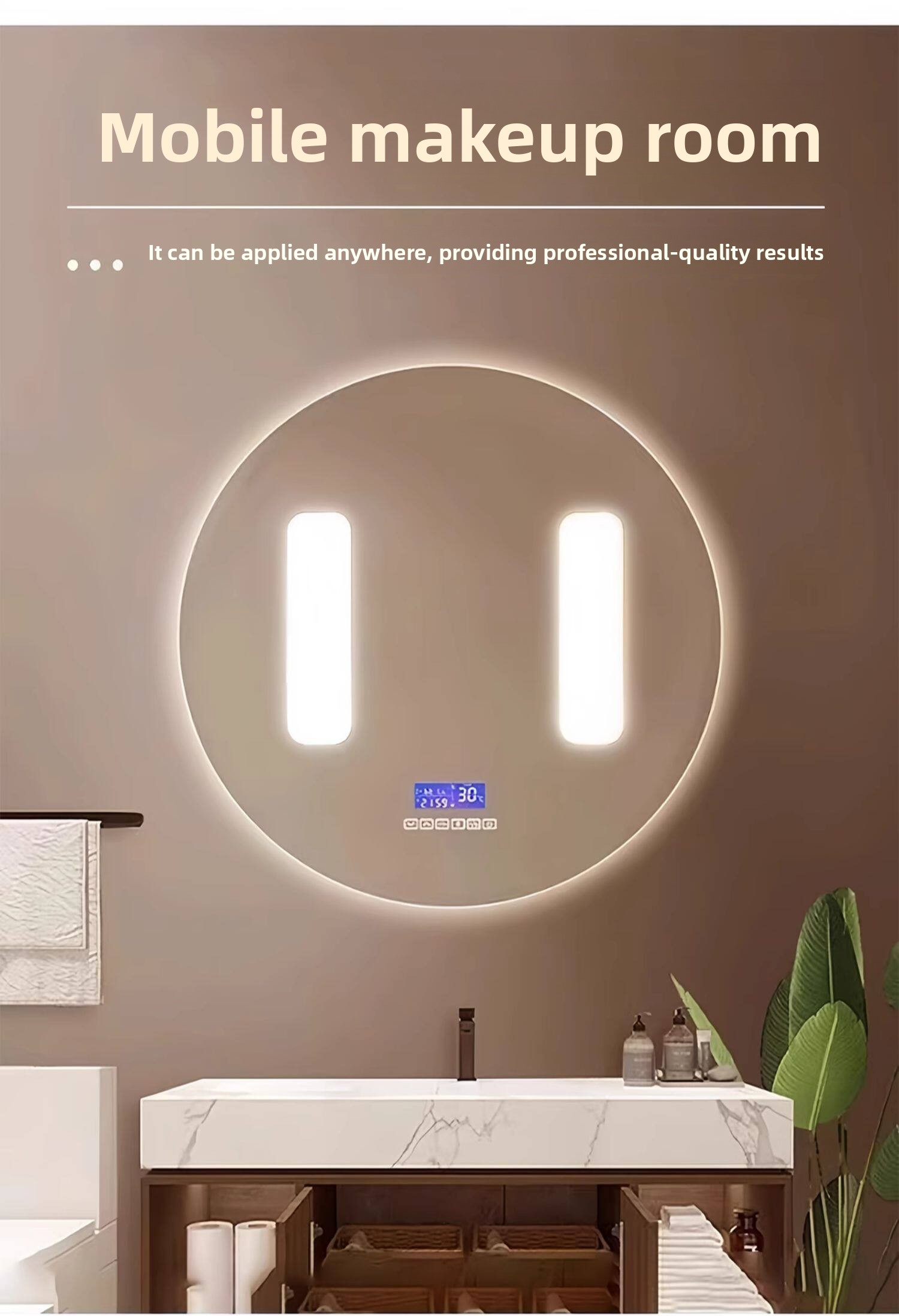 Magnetic Rechargeable 3-Color Dimmable Night Light