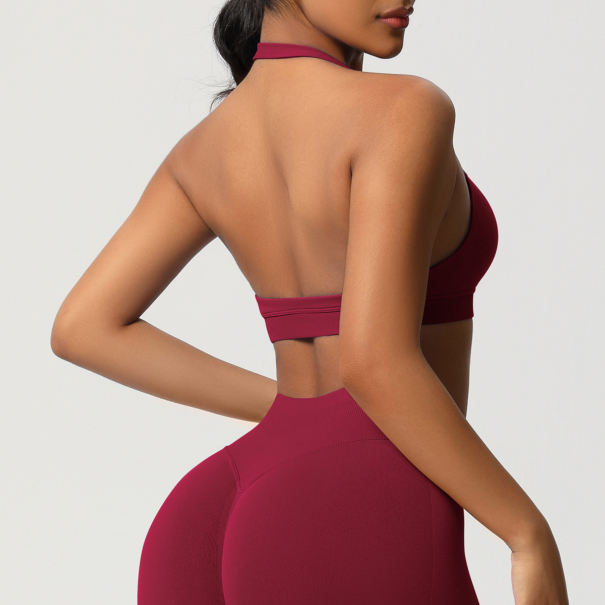 Women's Seamless Sports Bra and Leggings Set