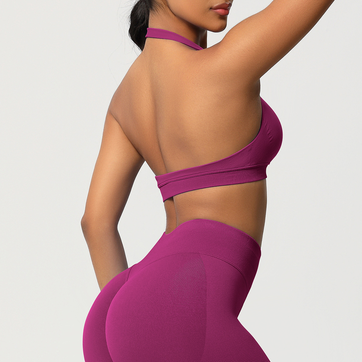 Women's Seamless Sports Bra and Leggings Set
