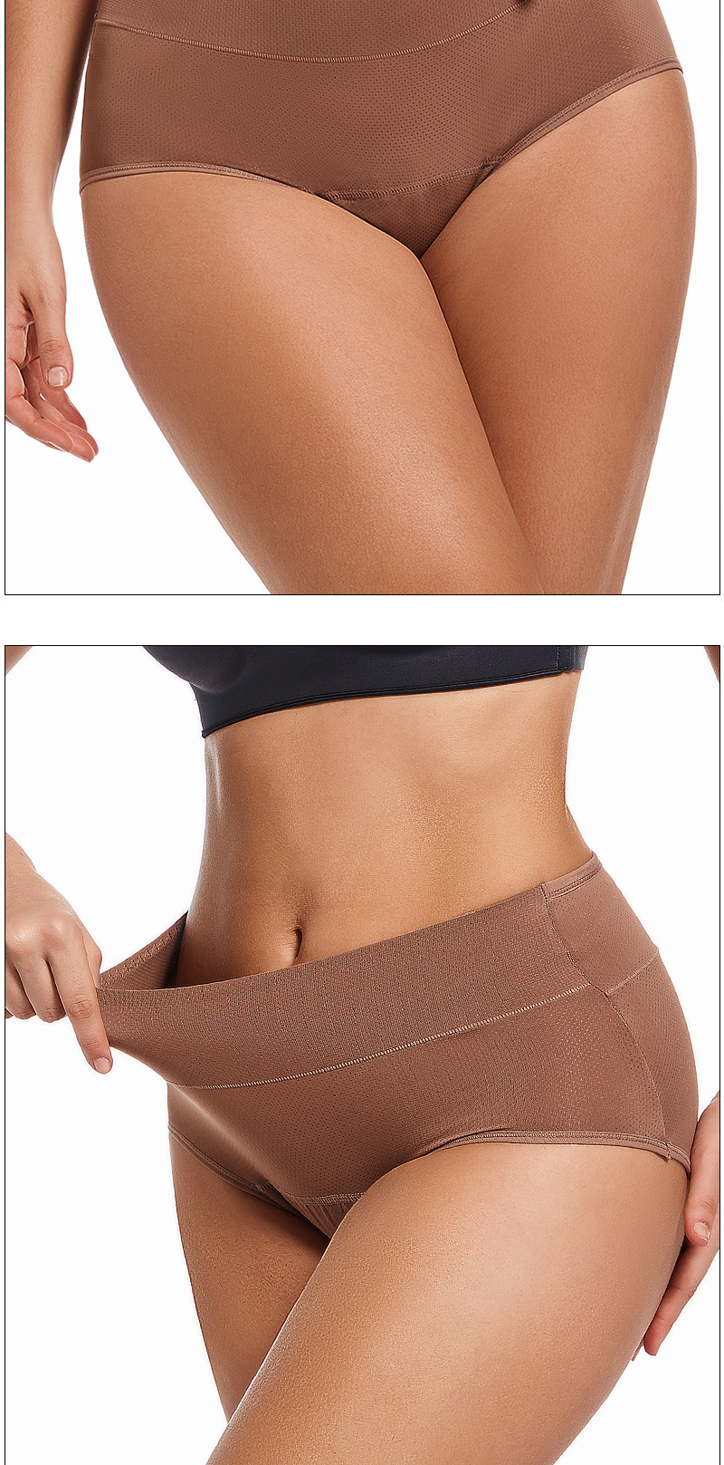 3-layer absorbent breathable period panties for women