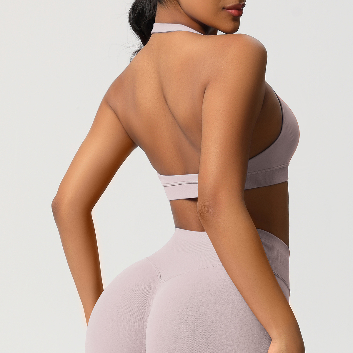 Women's Seamless Sports Bra and Leggings Set