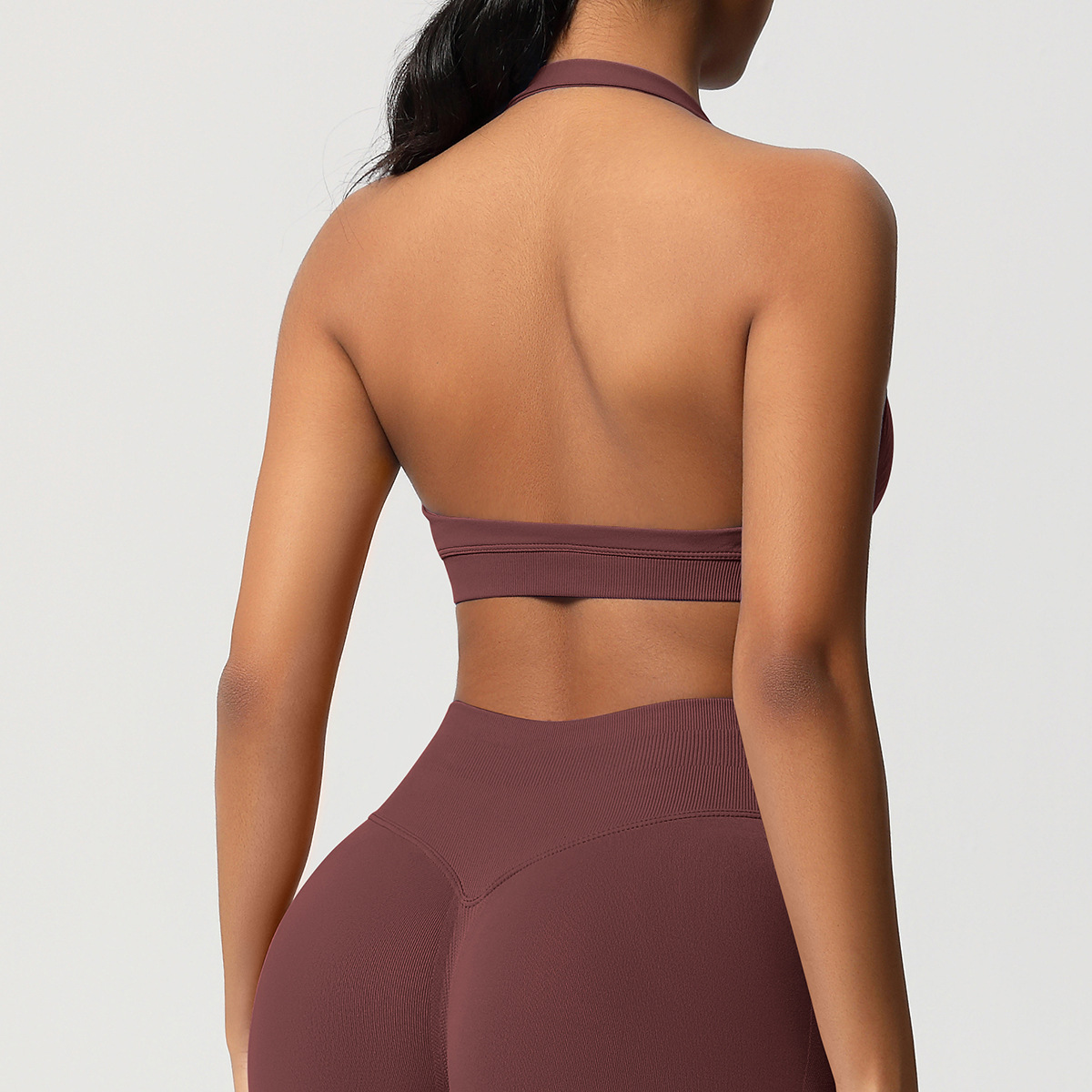 Women's Seamless Sports Bra and Leggings Set