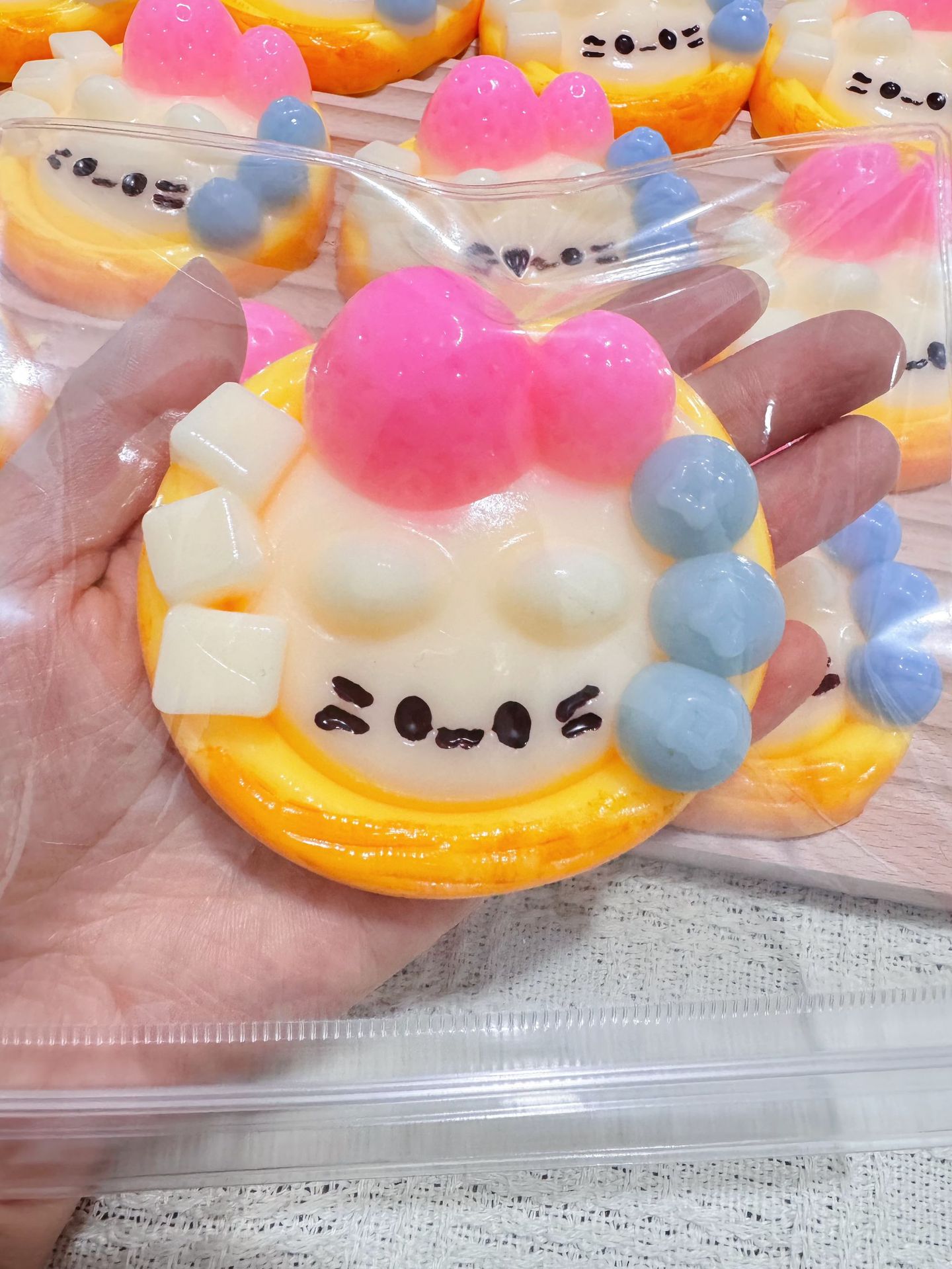 Food Squishy Fidget Toy, Cat Egg Tart and 23 More Styles
