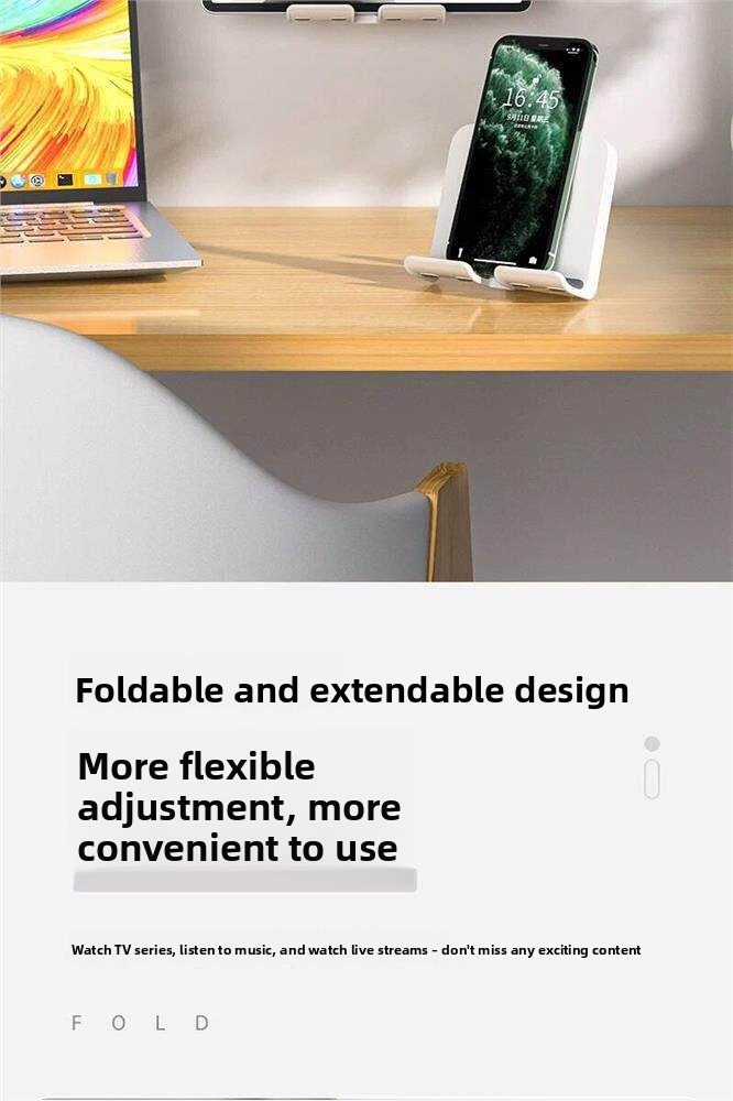 Wall-mounted mobile phone rack
