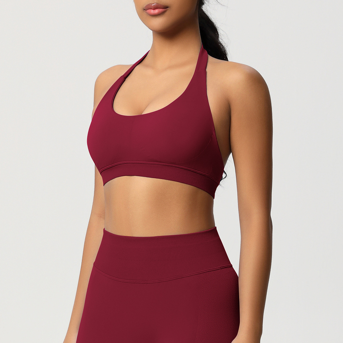 Women's Seamless Sports Bra and Leggings Set