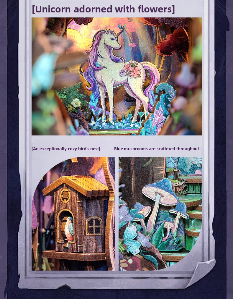 Forest Magic Book Building Toy Blocks