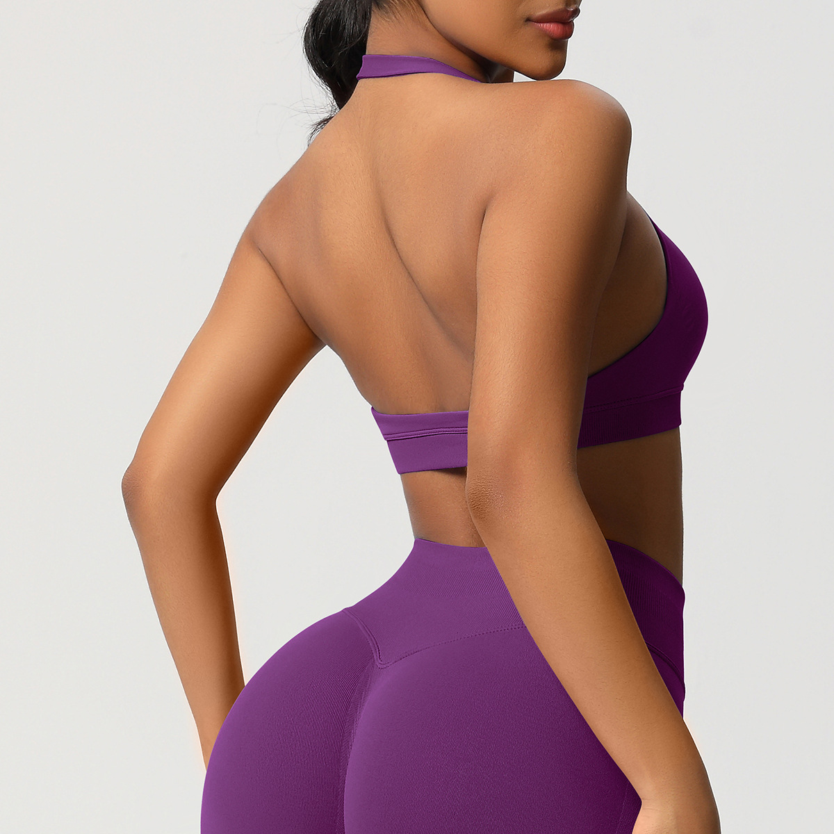 Women's Seamless Sports Bra and Leggings Set