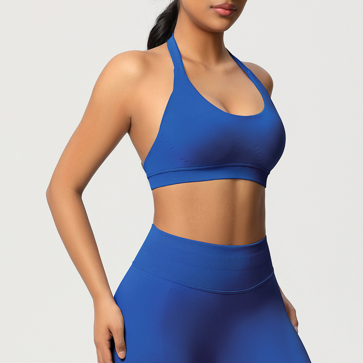 Women's Seamless Sports Bra and Leggings Set