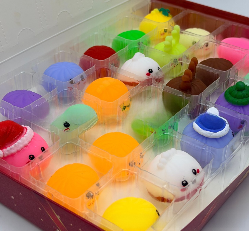 Christmas Squishies Advent Calendar 24 Days Squishy Toy Holiday Countdown