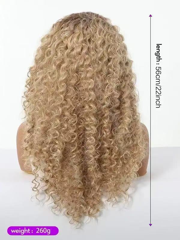 13x4 Lace Front Long Curly Wig, Middle Part, 20 to 40 Inch