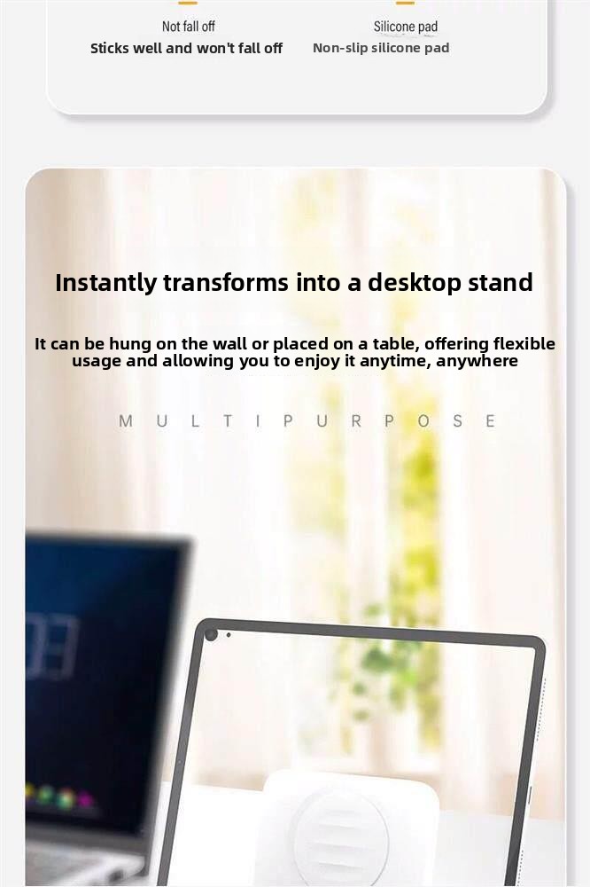 Wall-mounted mobile phone rack
