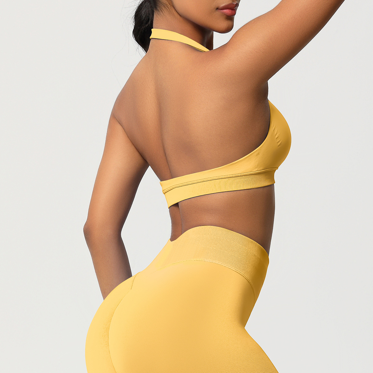 Women's Seamless Sports Bra and Leggings Set