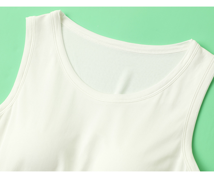 Mulberry Silk Camisole with Built-In Detachable Bra Pads