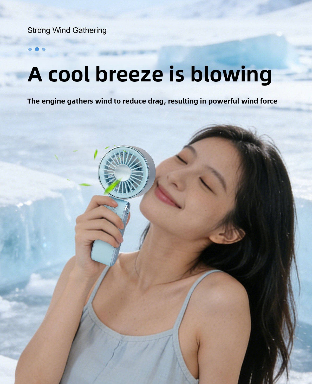 Foldable USB Rechargeable Mini Handheld Fan