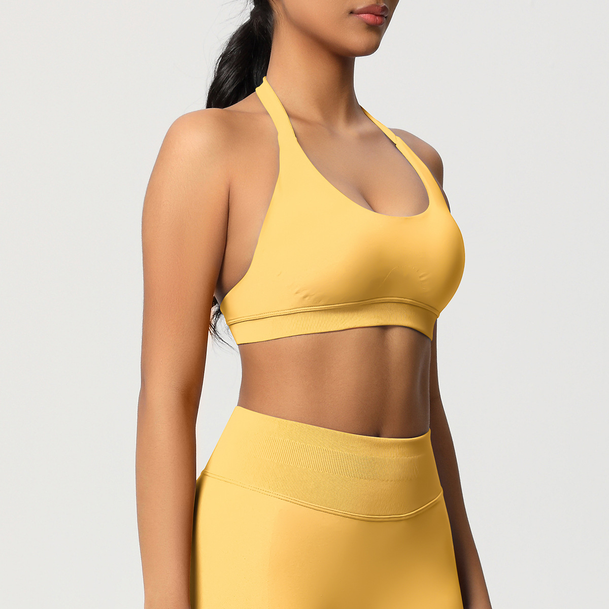Women's Seamless Sports Bra and Leggings Set