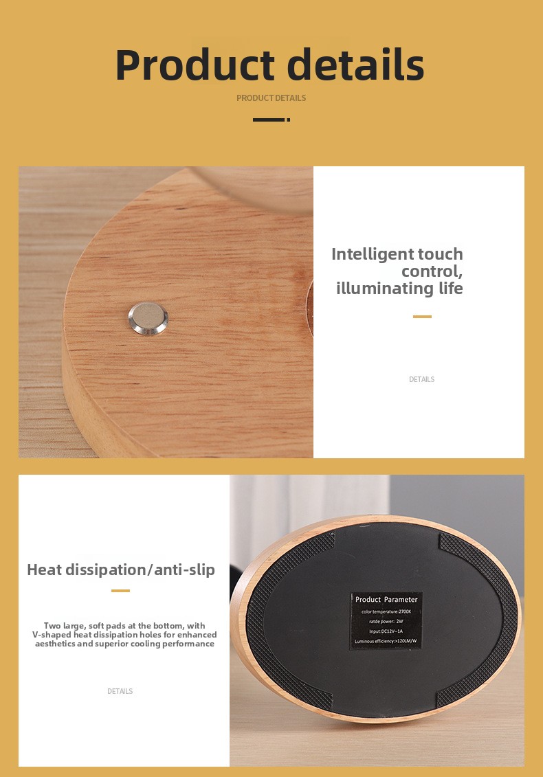 Magnetic Levitating LED Light Bulb Desk Lamp