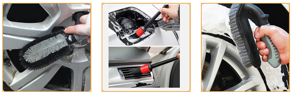 9-Piece Car Wash Kit with Microfiber Towels and Gloves