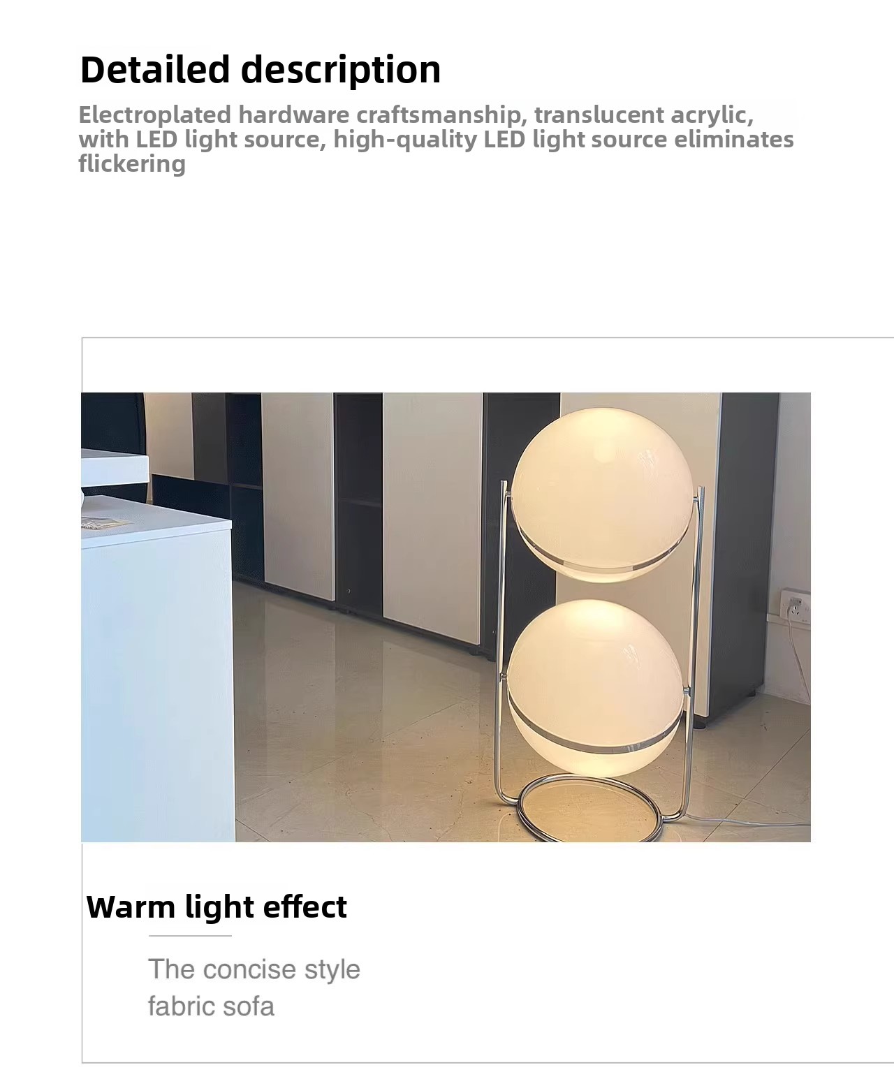 Modern Minimalist LED Floor Lamp