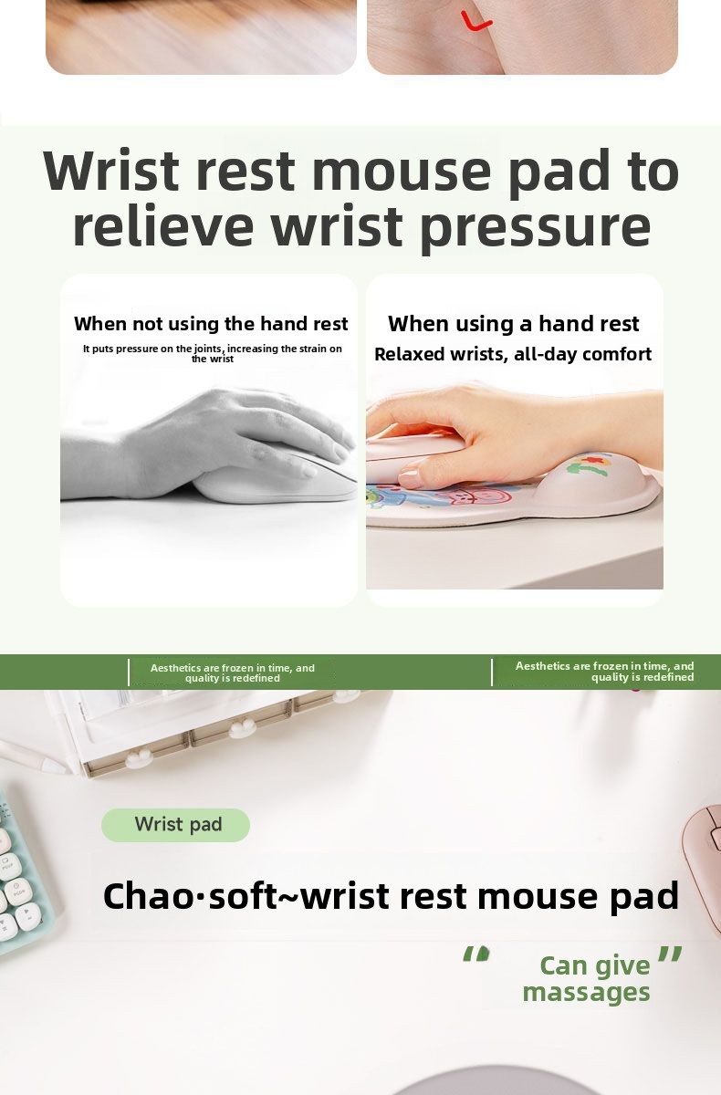 Memory Foam Wrist Rest Pad