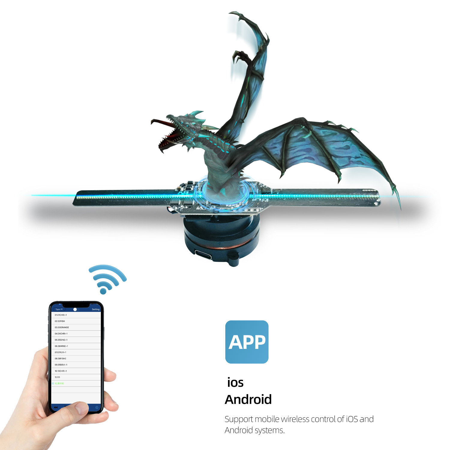 3D Projection Advertising Machine