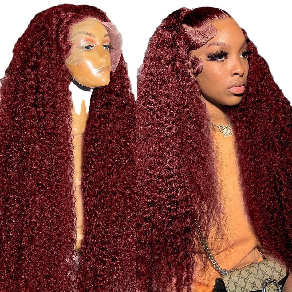 13x4 Lace Front Long Curly Wig, Middle Part, 20 to 40 Inch