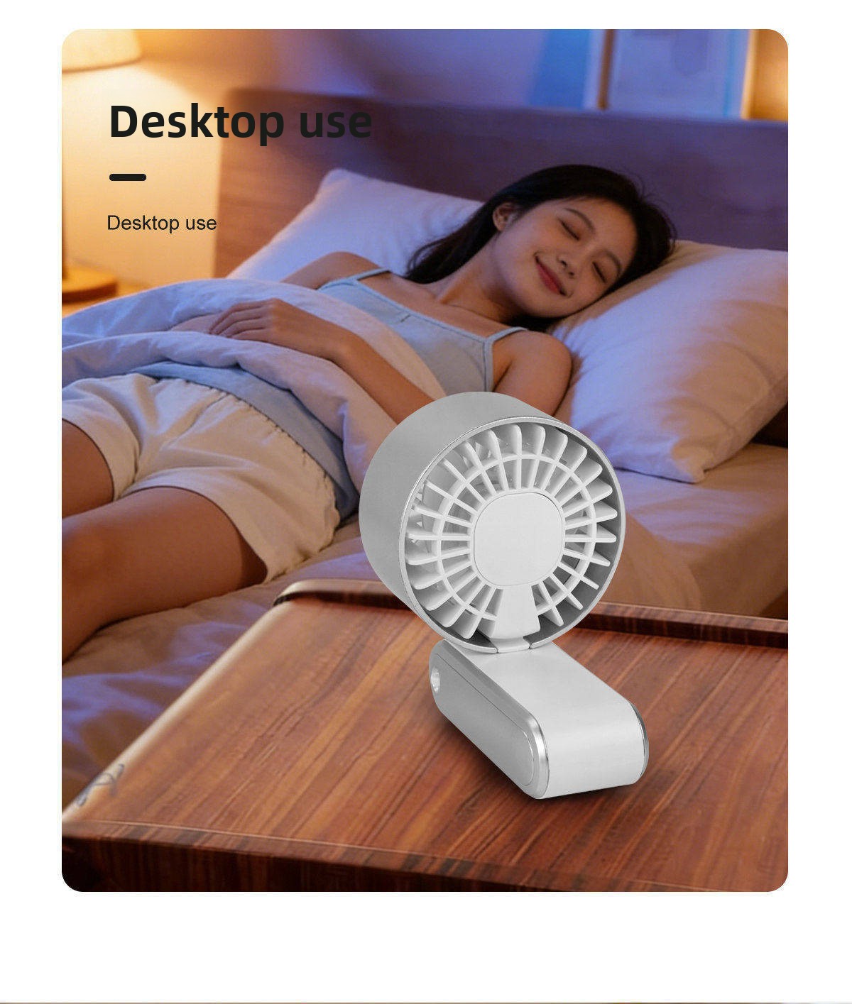Foldable USB Rechargeable Mini Handheld Fan