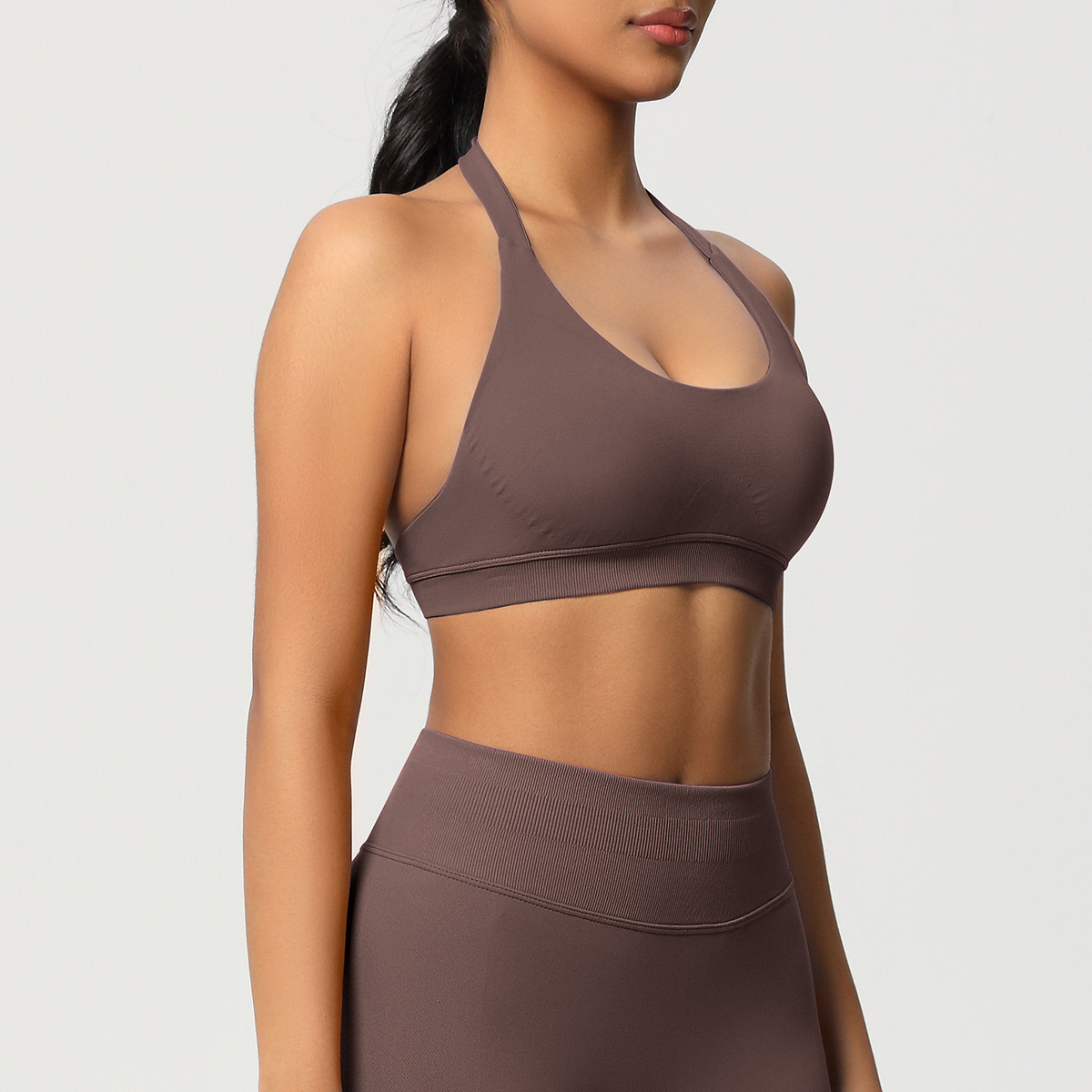 Women's Seamless Sports Bra and Leggings Set