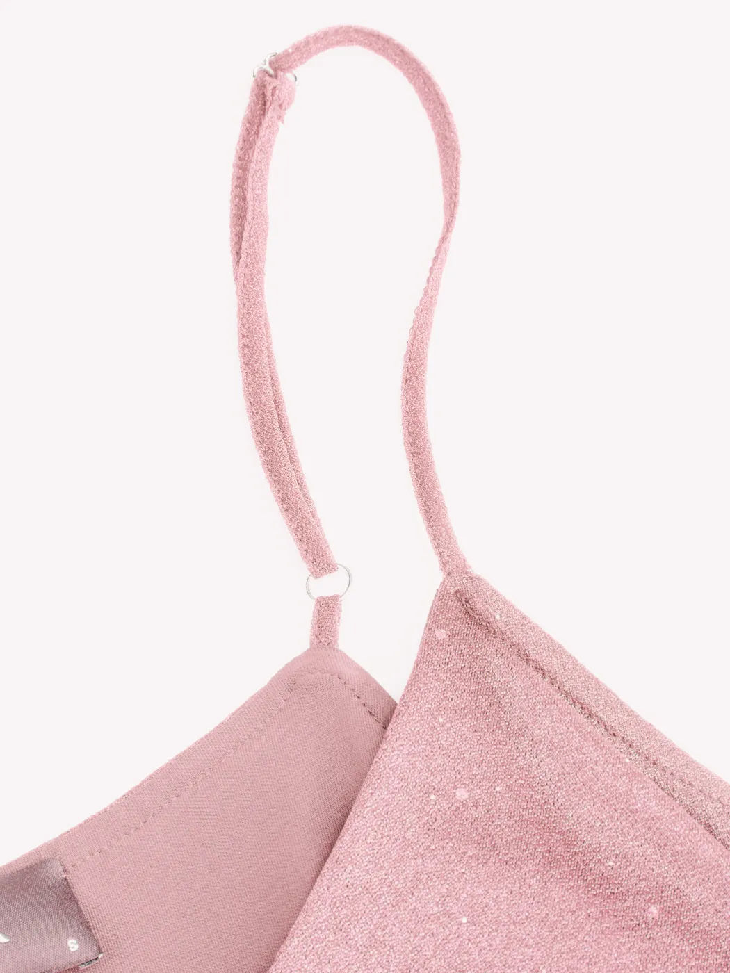 chiffon halter-neck dress