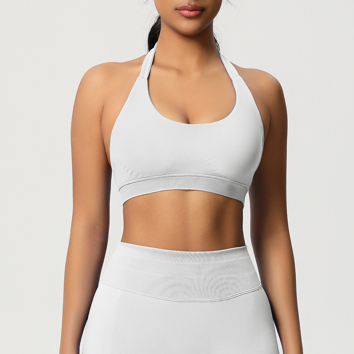 Women's Seamless Sports Bra and Leggings Set