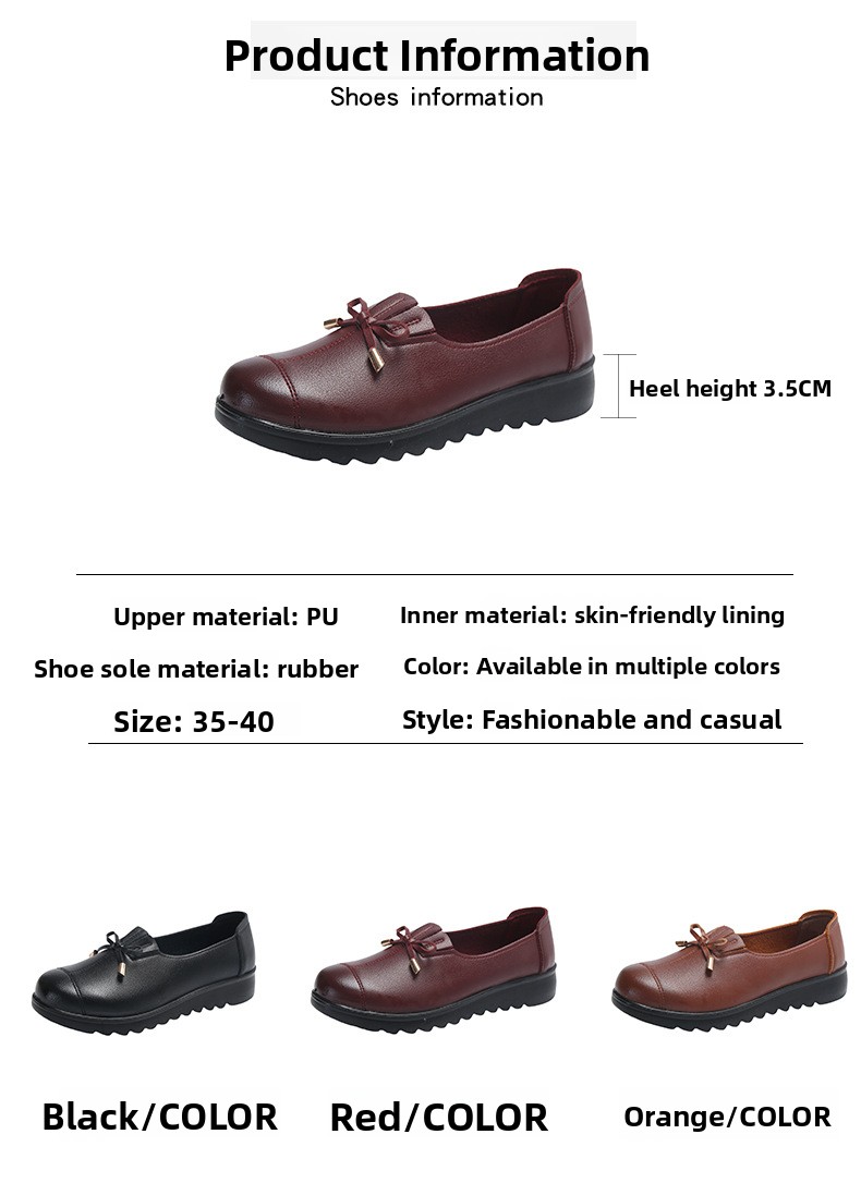 Women's Soft Sole Slip-On Loafers, Non-Slip Casual Flats