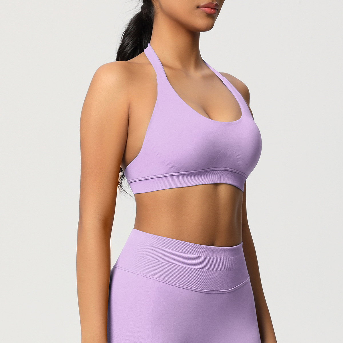 Women's Seamless Sports Bra and Leggings Set