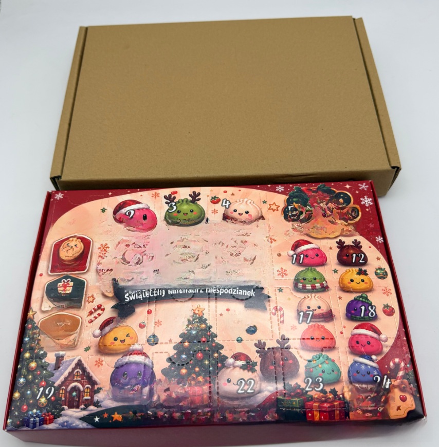 Christmas Squishies Advent Calendar 24 Days Squishy Toy Holiday Countdown
