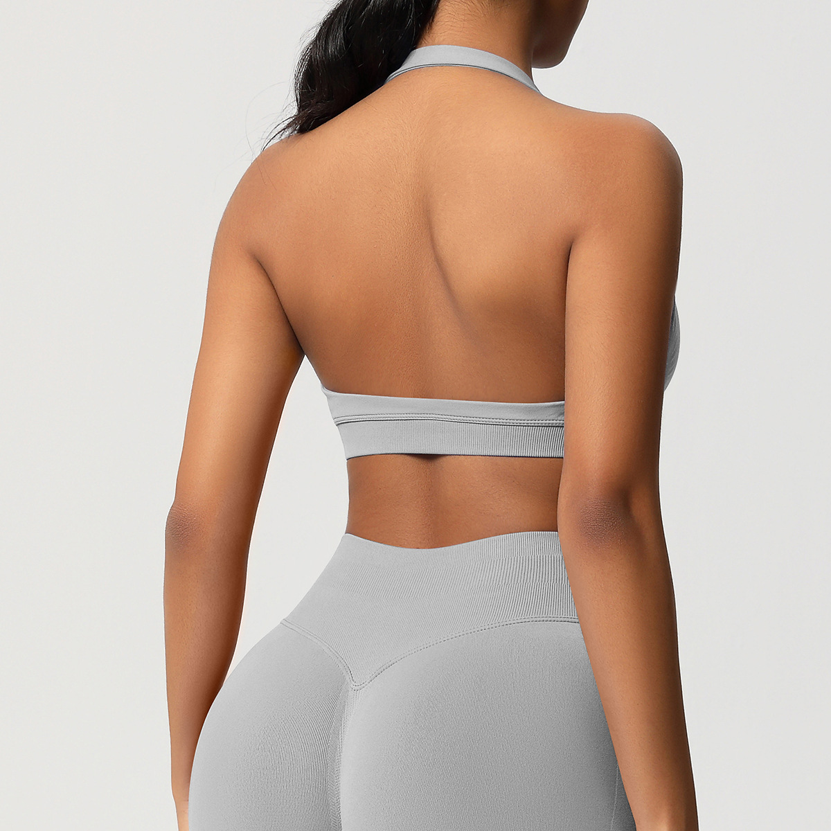 Women's Seamless Sports Bra and Leggings Set