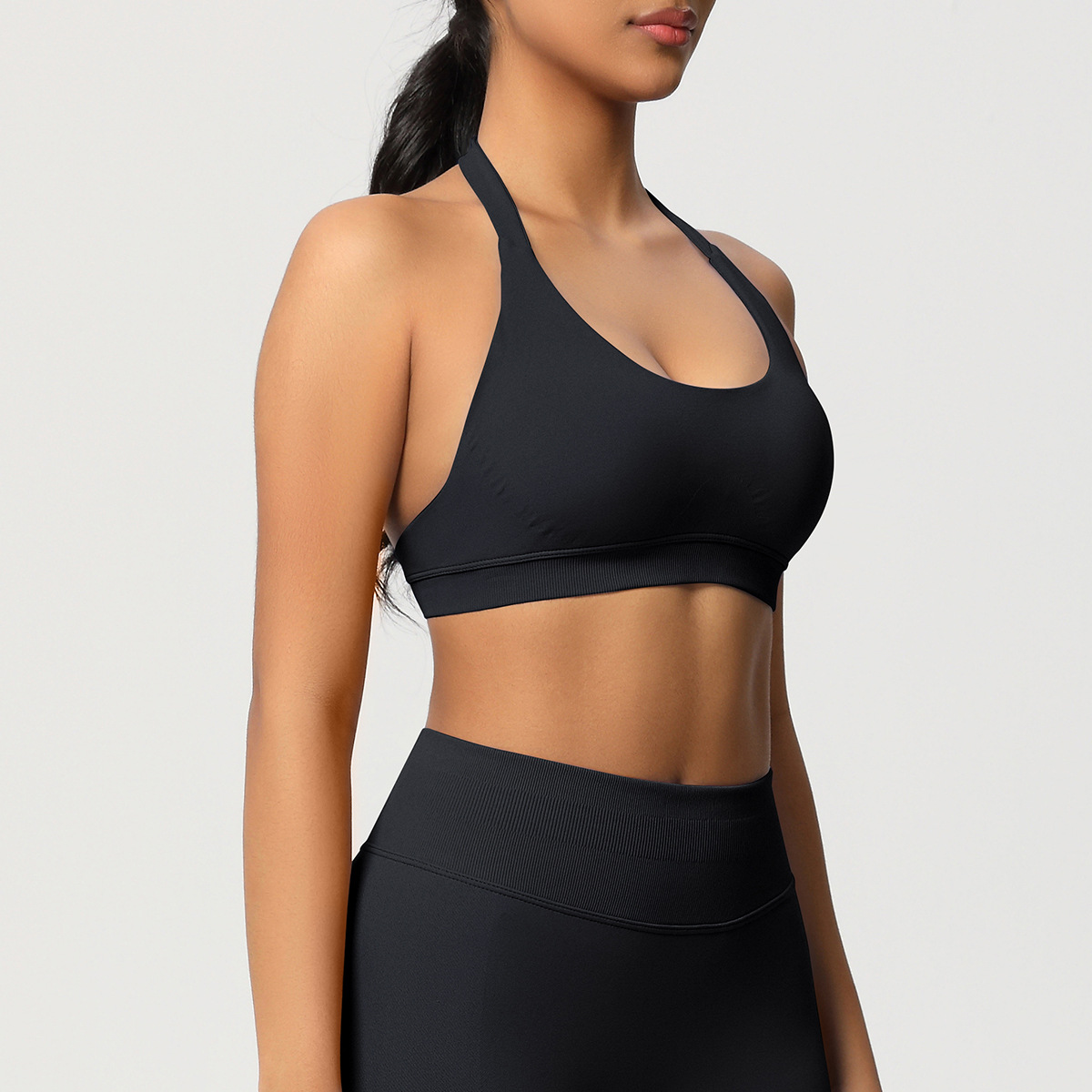Women's Seamless Sports Bra and Leggings Set