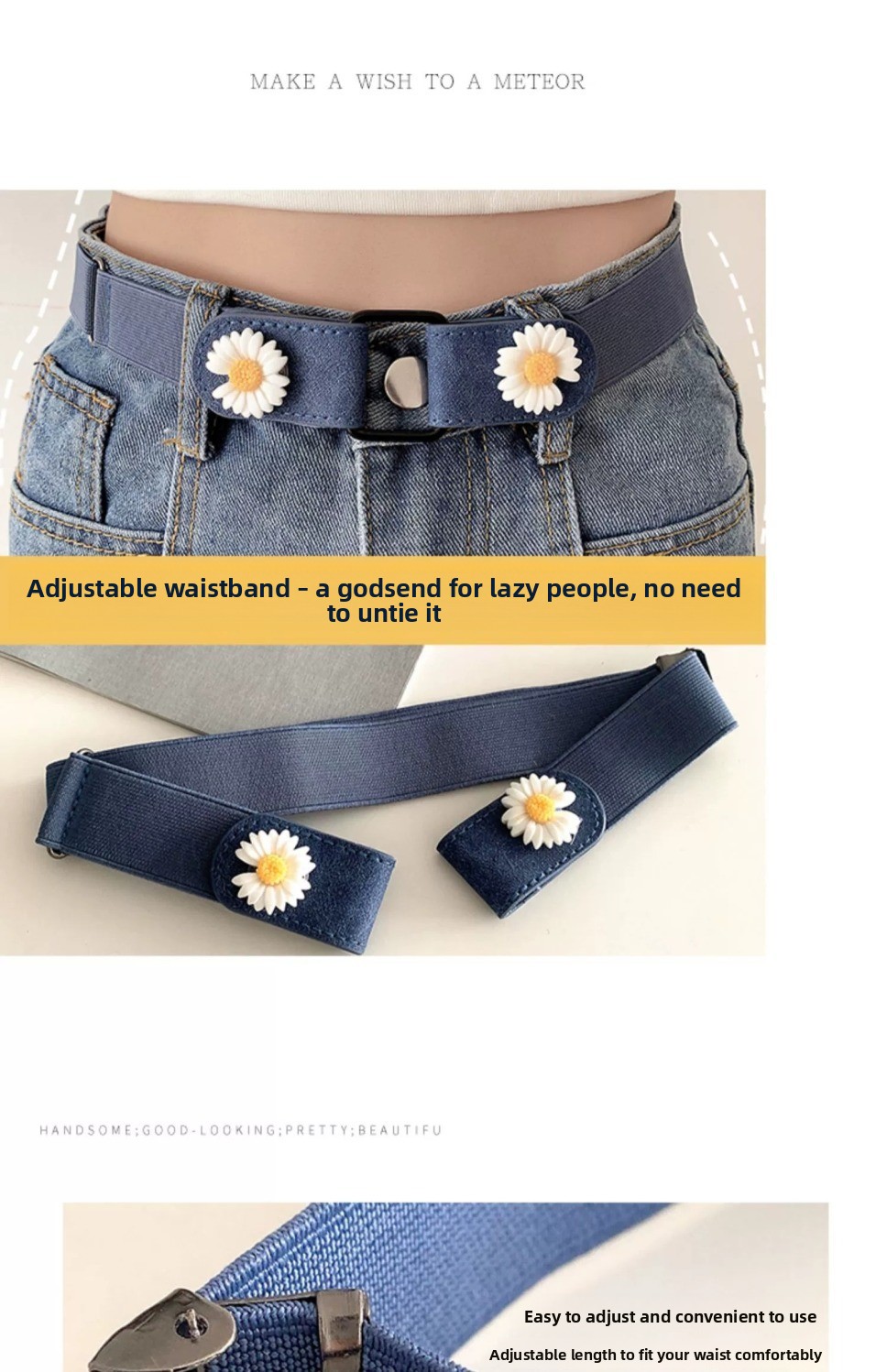 Elastic Invisible Waist Cinching Belt