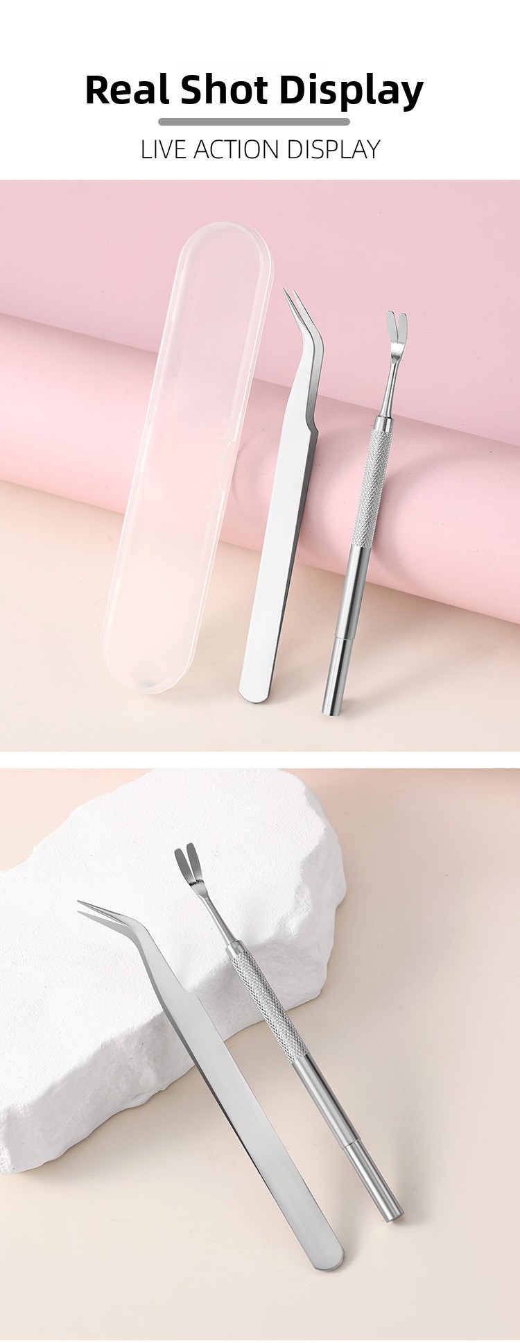 Stainless Steel Tick Removal Tool for Dogs and Cats