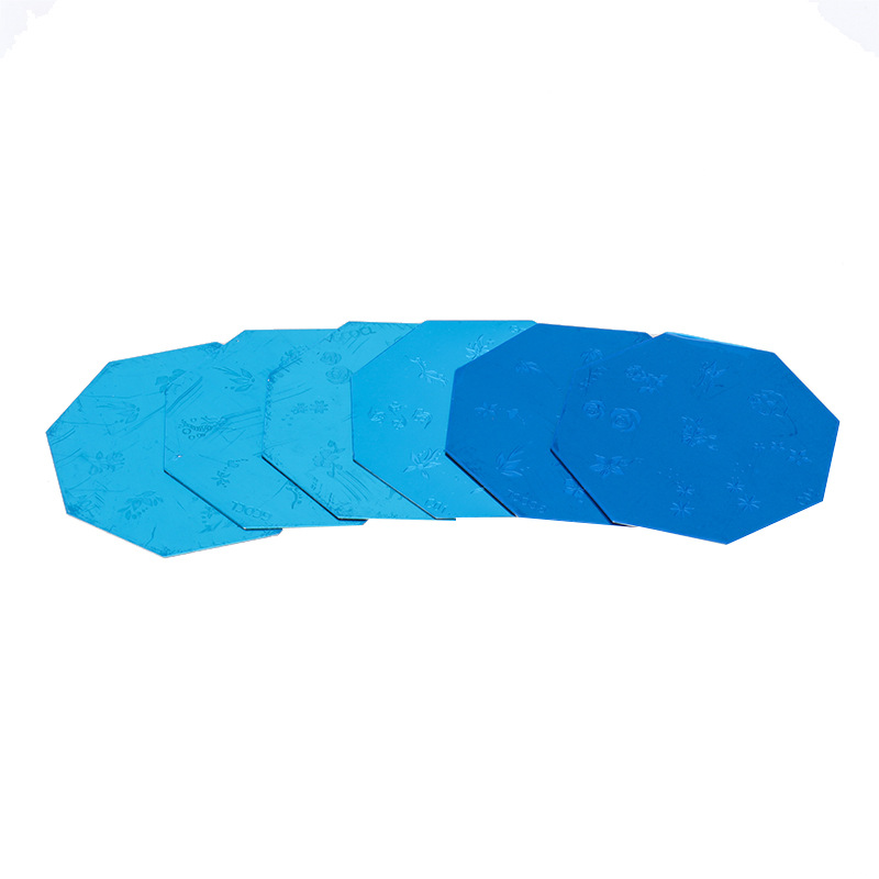 DIY Nail Art Stamper with 6 Pattern Plates and Stamp Head for Fingernail Printing Tool