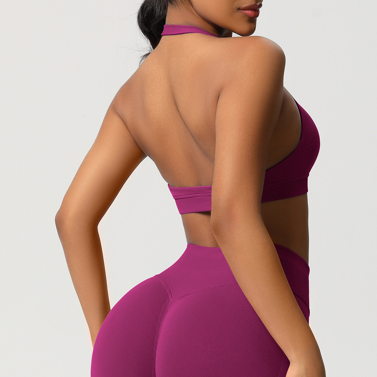 Women's Seamless Sports Bra and Leggings Set