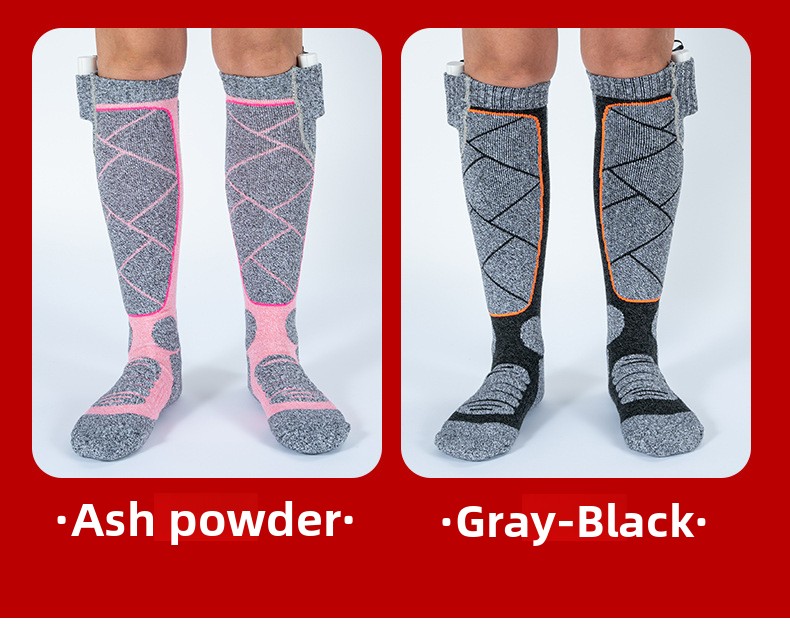 Rechargeable Electric Heated Socks with 3.7V Battery and 3 Heat Levels