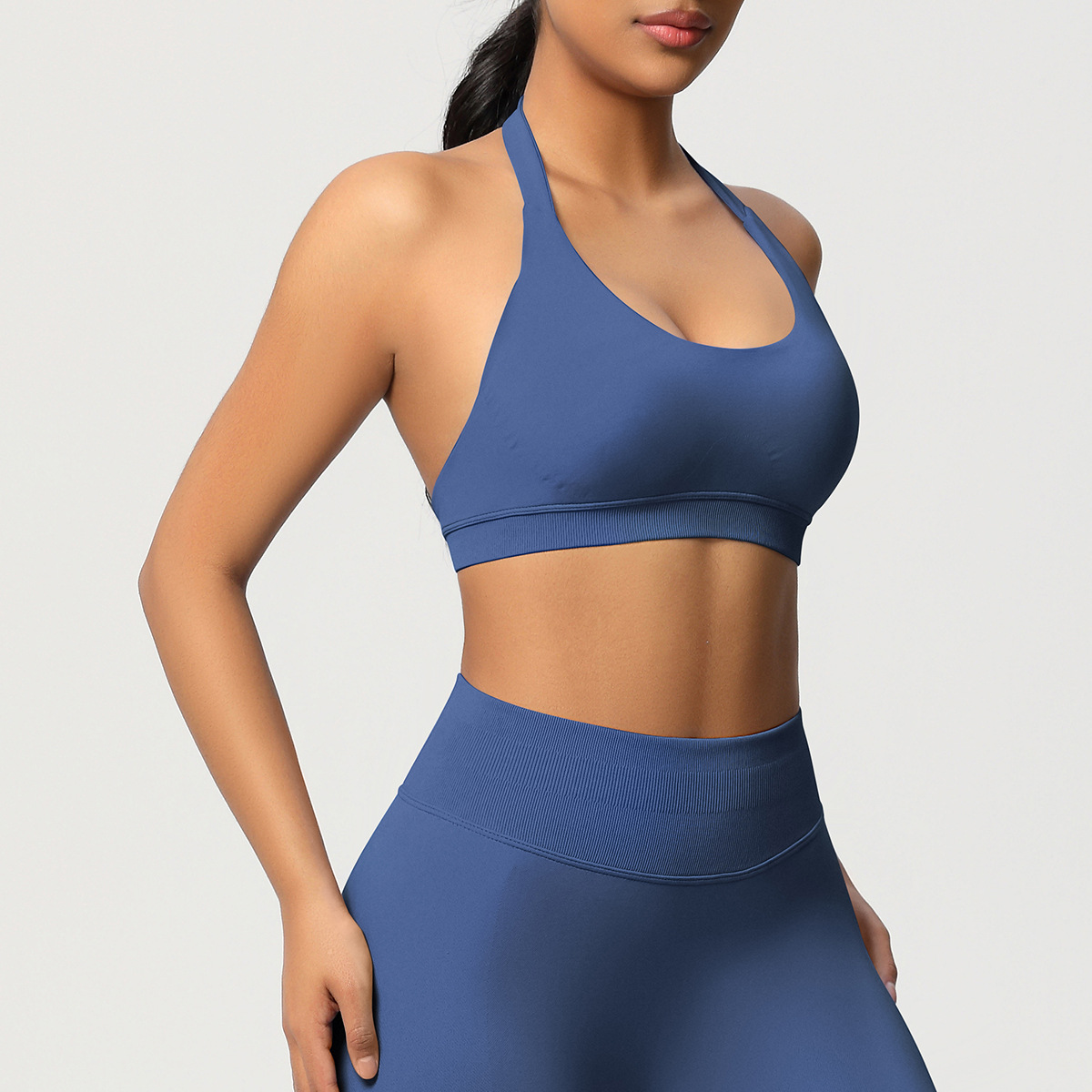 Women's Seamless Sports Bra and Leggings Set