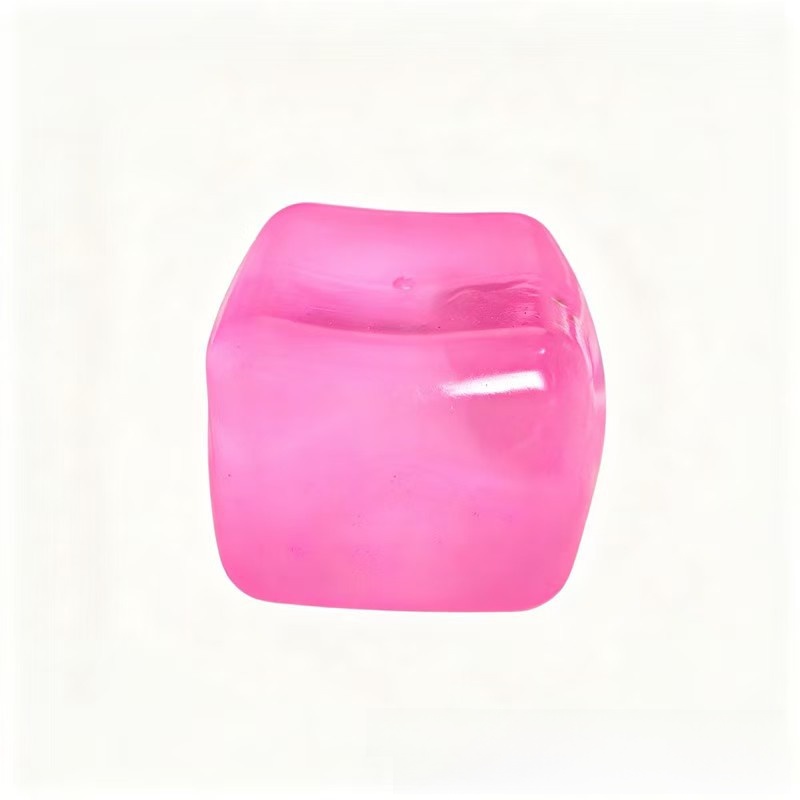 Slow Rebound TPR Squishy Fidget Toy, Block and Ball Shapes
