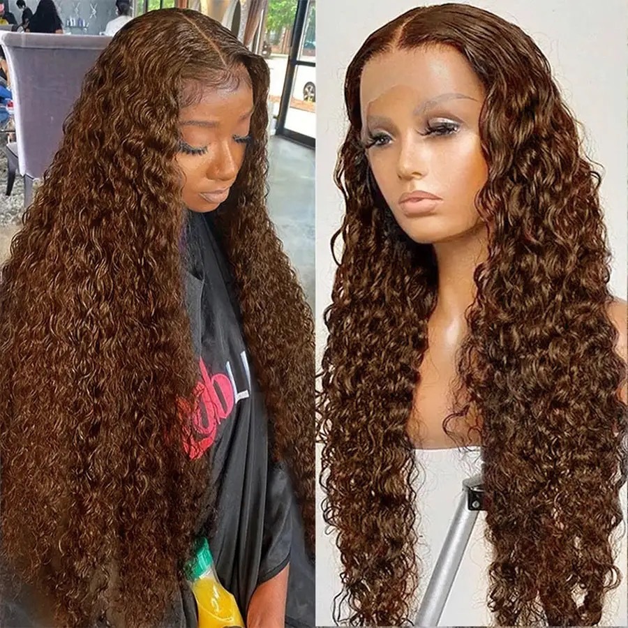 13x4 Lace Front Long Curly Wig, Middle Part, 20 to 40 Inch