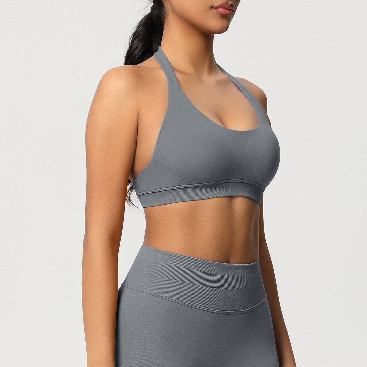 Women's Seamless Sports Bra and Leggings Set
