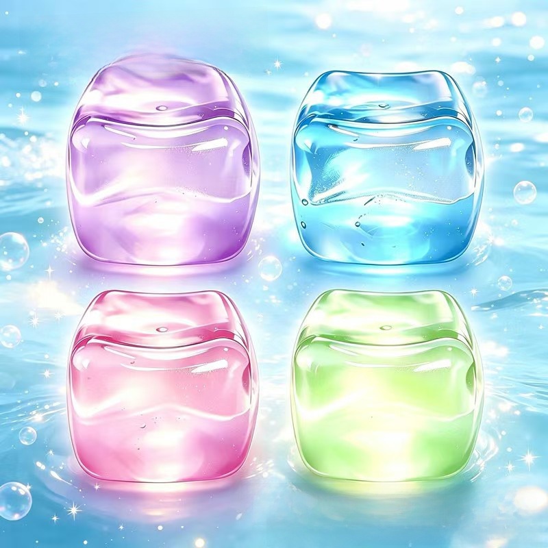 Slow Rebound TPR Squishy Fidget Toy, Block and Ball Shapes